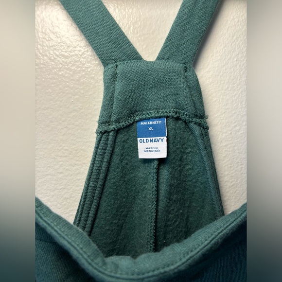 Old Navy Fleece Maternity Overalls - Picture 9 of 9